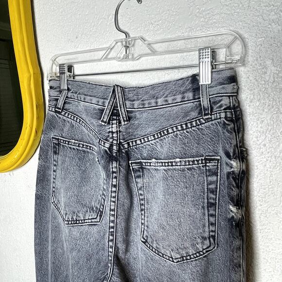 SLVRLAKE Beatnik Ultra High Rise Slim Rigid 90’s Mom Jean in Moonlight Size 27 - Picture 4 of 10